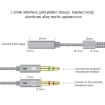 YH192 2 in 1 3.5mm Female to Mic + Audio Male Cable, 22cm, Grey - 6