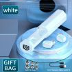 C1 Bluetooth 5.0 TWS Earphones with Touch Display & Charging Box (White) - 2