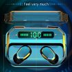 M8 Bluetooth 5.0 TWS Earphones with Touch Display & Charging Box - White - 6