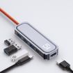 ROCK RT16 5 In 1 Type-C USB-C to HDMI + 4 USB 3.0 Docking Station Hub - 2