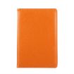 7" Tablet Leather Case 360 Rotating for Galaxy, Asus, Huawei - Orange - 2