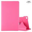 Rose Red Litchi Texture Rotating Leather Case for Galaxy Tab A 8.0 T290/T295 - 1