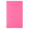 Rose Red Litchi Texture Rotating Leather Case for Galaxy Tab A 8.0 T290/T295 - 2