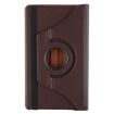 Litchi Texture Leather Case for Galaxy Tab A 8.0 T290/T295 (2019) Brown - 3
