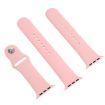 Apple Watch Band 3 in 1 Rubber Pink for Series 10/9/8/7/SE/6/5/4/3/2/1 - 2