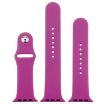Apple Watch Series 10/9/8/7/SE/6/5/4/3/2/1 Rubber Band 3-in-1 (Dragon Fruit) - 4