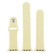 Apple Watch Ultra & Series 9/8/7/SE Rubber Band 3-in-1 Cream Yellow - 4