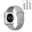Apple Watch Ultra 49mm/Series 9-1 Rubber Band with Pin Buckle (Grey) - 1