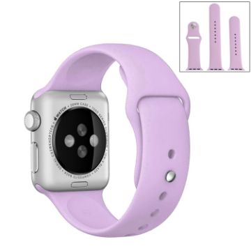 Apple Watch Ultra & Series 9/8/7/SE Rubber Band 3-in-1 Purple  - 1