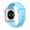 Apple Watch Ultra & Series 9/8/7/SE Rubber Band 3-in-1 Baby Blue  - 5