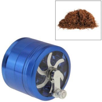 63mm Hand-Crank Cigarette Roller & Herb Grinder, Random Color - 1