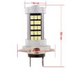 H7 12.6W 630LM 6500K White LED Car Fog Light Bulbs, 2 PCS, DC12V - 4