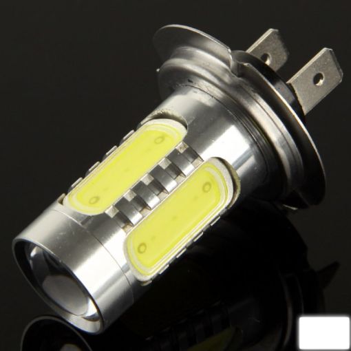 H7 21W White LED Fog Light for Vehicles, DC 12-24V - Bright & Durable - 1