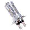 H7 800 Lumen 80W LED Fog Light 6000K White, 2 PCS, DC 12-24V - 3