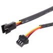2 PCS 3W LED Tube DRL Steering Lamp 180LM 6500K White Yellow 30cm DC12V - 3
