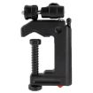 Compact Folding Tripod Clamp for Mini Card Digital Camera - Black - 4