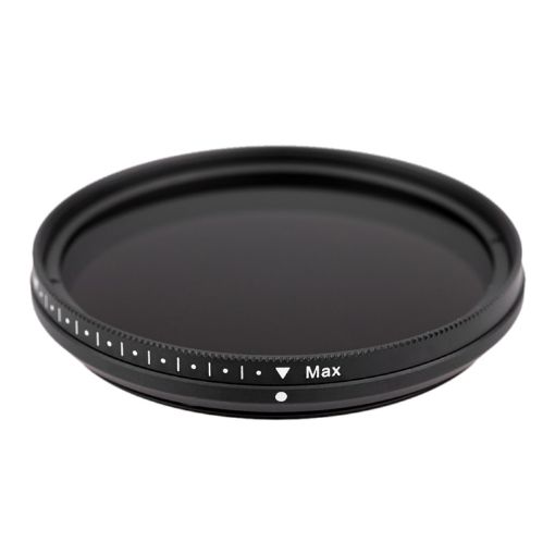 52mm ND Fader Neutral Density Variable Filter ND 2-400 (Black) - 1