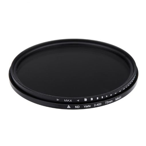 72mm ND Fader Variable Neutral Density Filter ND 2-400 (Black) - 1