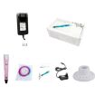 Hand-held 3D Printing Pen, EU Plug, Pink - Creative Drawing Tool - 3