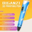 Hand-held 3D Printing Pen, EU Plug, Pink - Creative Drawing Tool - 9