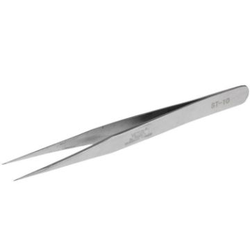 ST-10 Stainless Steel Tweezers - Precision Tool for Hair Removal - 1