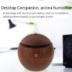 USB Rechargeable Wood Texture Ultrasonic Aroma Air Humidifier 3W LM-X1 - 9