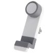 Portable Air Vent Car Mount Holder for Smartphones - White/Grey - 3