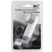 Portable Air Vent Car Mount Holder for Smartphones - White/Grey - 6