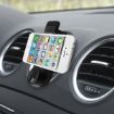Portable Air Vent Car Mount Holder for Smartphones - White/Grey - 8