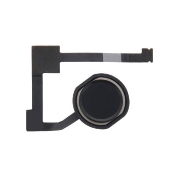 iPad Air 2/6 Home Button Flex Cable with Fingerprint ID (Black) - 1