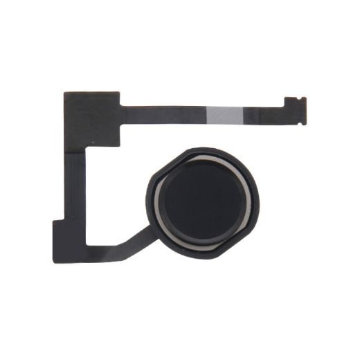 iPad Air 2/6 Home Button Flex Cable with Fingerprint ID (Black) - 1