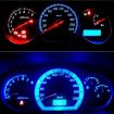 T5 0.5W Red LED Dashboard Light Bulb 2PCS for Vehicles, DC 12V - 5