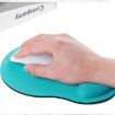2 PCS Purple Cloth Gel Wrist Rest Mouse Pad Set - 6