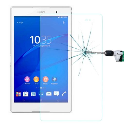 Sony Xperia Z3 Tablet Compact 0.4mm 9H+ Tempered Glass Film 2.5D - 1