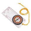 2 in 1 Compass & Map Measuring Ruler with Lanyard - Survival Tool - 1
