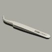 Gooi TS-15 Steel Bend Tweezers, Silver - Precision Tool for Crafts - 1