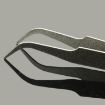 Gooi TS-15 Steel Bend Tweezers, Silver - Precision Tool for Crafts - 3