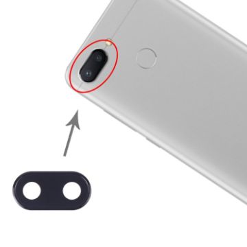 Xiaomi Redmi 6A Camera Lens Cover 10 PCS - Black - 1