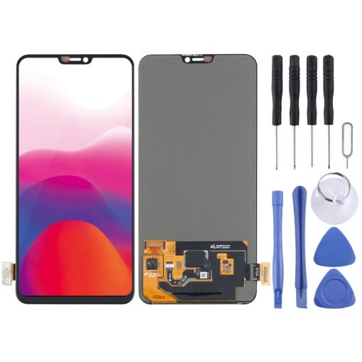 Vivo X21 LCD Screen & Digitizer Assembly - Black, In-Display Fingerprint - 1