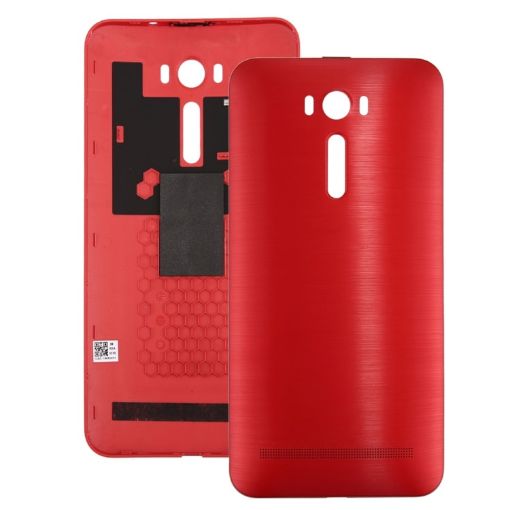 Asus Zenfone 2 Laser ZE601KL Red Brushed Texture Battery Cover - 1