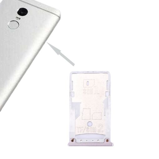 Xiaomi Redmi 4 SIM & SIM/TF Card Tray Grey - Replacement Part - 1