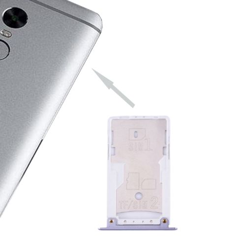 Xiaomi Redmi Note 4X SIM & SIM/TF Card Tray Grey Replacement - 1