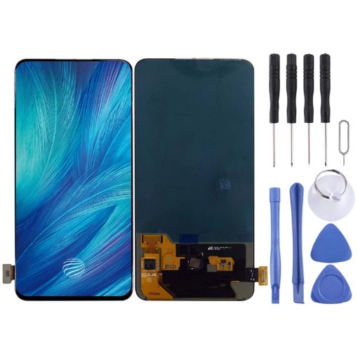 Vivo X27 OLED LCD Screen Digitizer Full Assembly - Black - 1