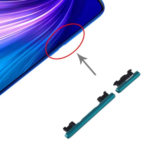 Xiaomi Redmi Note 8 Pro Green Power & Volume Control Button Replacement - 1