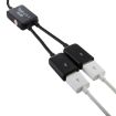 USB-C Male to Dual USB Female HUB Adapter for Macbook, PC, Laptop, Tablet - 8