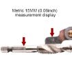 30 PCS US Screw Pitch Thread Blades - 60 CR Stainless Steel Gauge - 3