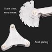 30 PCS US Screw Pitch Thread Blades - 60 CR Stainless Steel Gauge - 7