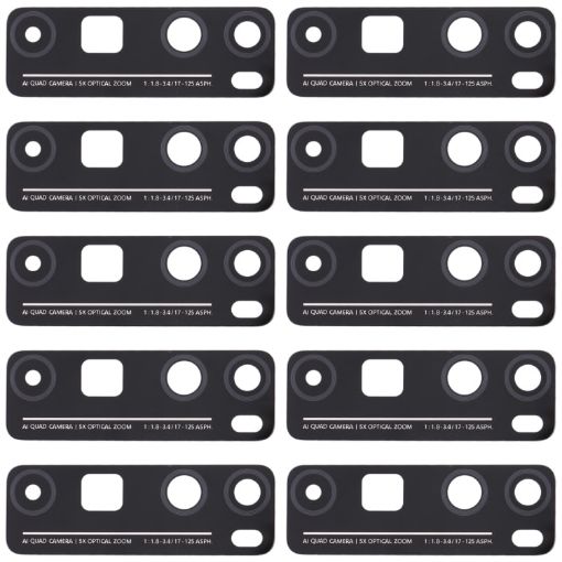Huawei Nova 7 Pro 5G Back Camera Lens 10pcs (Black) Replacement - 1