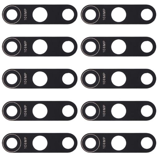 Xiaomi Mi 10 5G Back Camera Lens - 10 PCS Replacement Set - 1