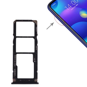Xiaomi Mi Play SIM & Micro SD Card Tray Set - Black - 1